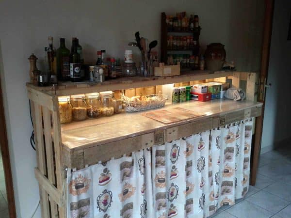 Kitchen Pallet Worktop Pallet Bars Kitchen Pallet Worktop Pallet Bars