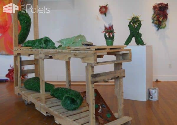 Meat Hooked Pallet Sculpture Pallet Furniture Meat Hooked Pallet Sculpture Pallet Furniture