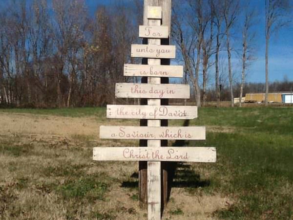 Pallet Christmas Tree Pallet Home Accessories 