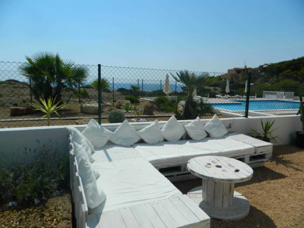 Pallet Outdoor Sofa Pallet Sofas & Couches Pallets in the Garden 