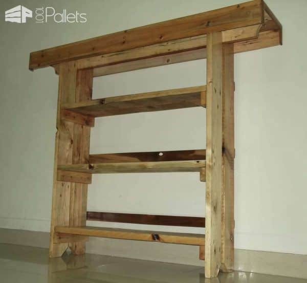 An Open Shore Rack + Aquarium Stand Made From Repurposed Pallets Pallet Shelves & Pallet Coat Hangers An Open Shore Rack + Aquarium Stand Made From Repurposed Pallets Pallet Shelves & Pallet Coat Hangers