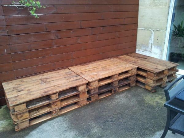 Outdoor Lounge With Pallets Lounges & Garden Sets Outdoor Lounge With Pallets Lounges & Garden Sets