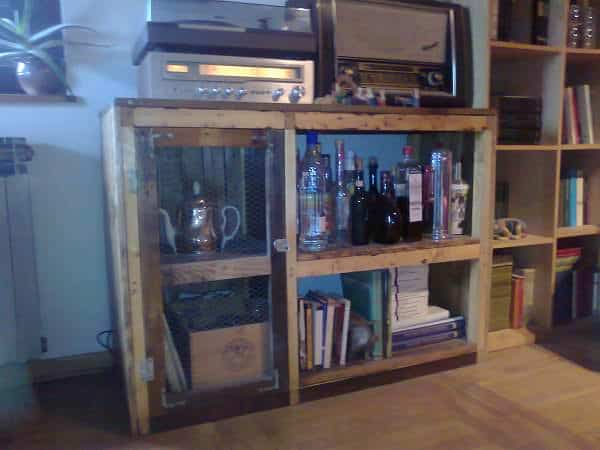 Recycled Pallet Wood Cabinet Pallet Cabinets & Wardrobes Recycled Pallet Wood Cabinet Pallet Cabinets & Wardrobes