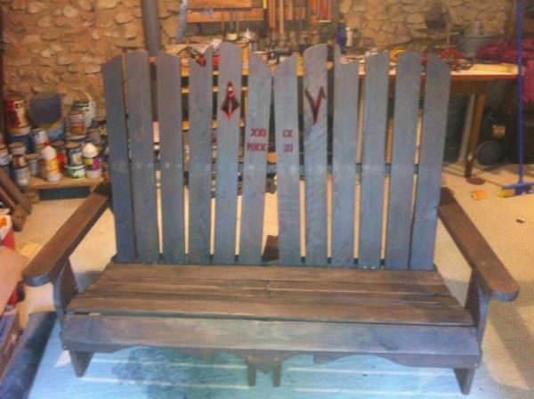 Banc En Bois De Palettes / Recycled Pallet Bench Pallet Benches, Pallet Chairs & Stools Banc En Bois De Palettes / Recycled Pallet Bench Pallet Benches, Pallet Chairs & Stools