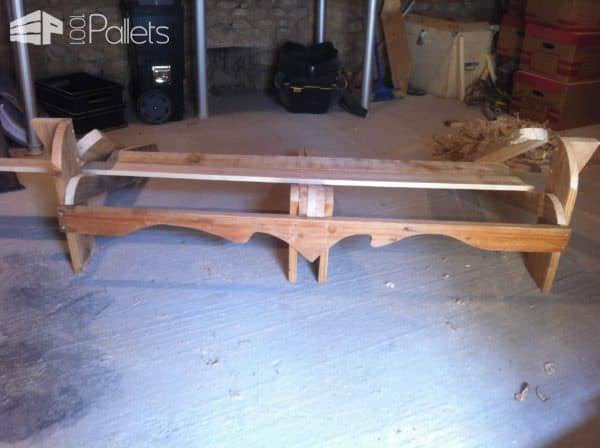 Banc En Bois De Palettes / Recycled Pallet Bench Pallet Benches, Pallet Chairs & Stools Banc En Bois De Palettes / Recycled Pallet Bench Pallet Benches, Pallet Chairs & Stools
