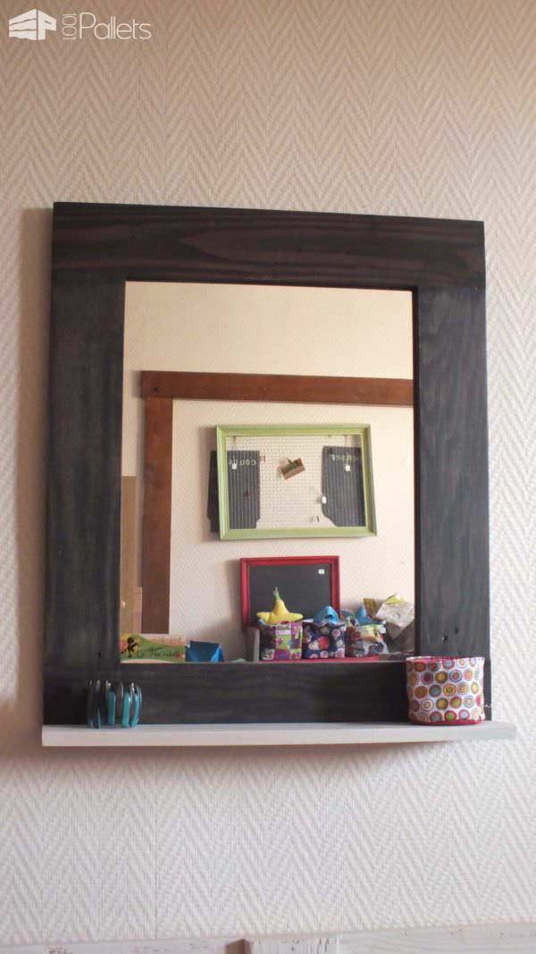 Pallet Mirror Frame Pallet Wall Decor & Pallet Painting Pallet Mirror Frame Pallet Wall Decor & Pallet Painting