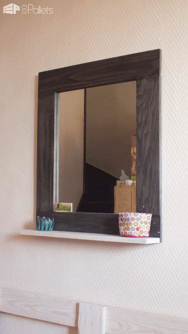 Pallet Mirror Frame Pallet Wall Decor & Pallet Painting Pallet Mirror Frame Pallet Wall Decor & Pallet Painting
