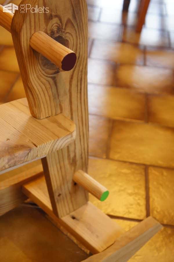 Pallet Rocking Horse Fun Pallet Crafts for Kids 