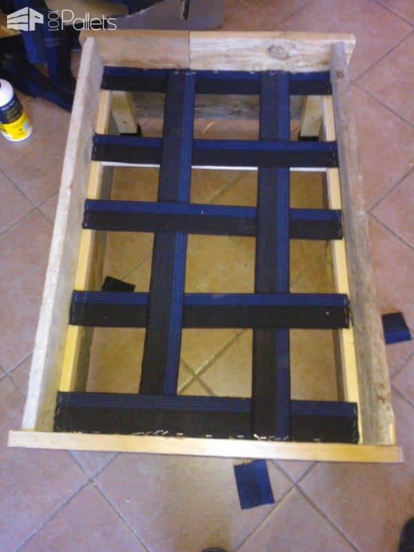 Cuccia Vintage in Pallets / Dog Bed With Pallets Animal Pallet Houses & Pallet Supplies 