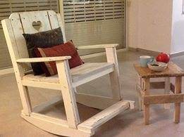 From A 2 B: Pallet Rocking Chair Pallet Benches, Pallet Chairs & Stools 