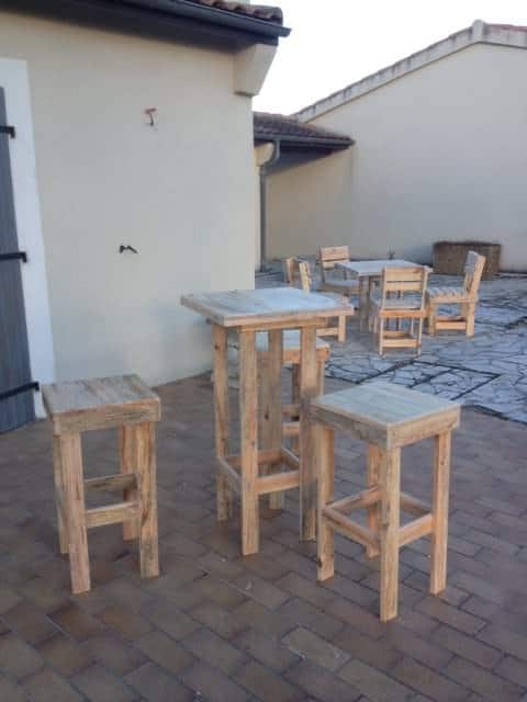 Mange Debout Et Tabourets Hauts En Palettes Lounges & Garden Sets Pallet Desks & Pallet Tables Mange Debout Et Tabourets Hauts En Palettes Lounges & Garden Sets Pallet Desks & Pallet Tables