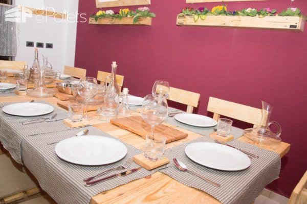 Restaurant Made From Pallets and Other Reclaimed Wood – Design by Pana Pallet Store, Bar & Restaurant Decorations Restaurant Made From Pallets and Other Reclaimed Wood – Design by Pana Pallet Store, Bar & Restaurant Decorations
