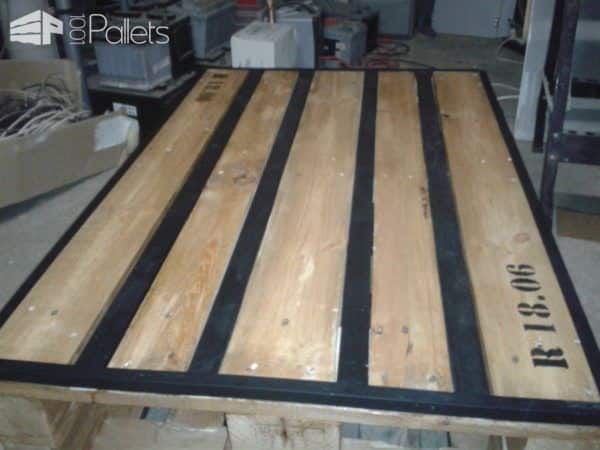 Table à Rangement Style Industriel / Industrial Style Pallet Storage Table Pallet Coffee Tables Table à Rangement Style Industriel / Industrial Style Pallet Storage Table Pallet Coffee Tables