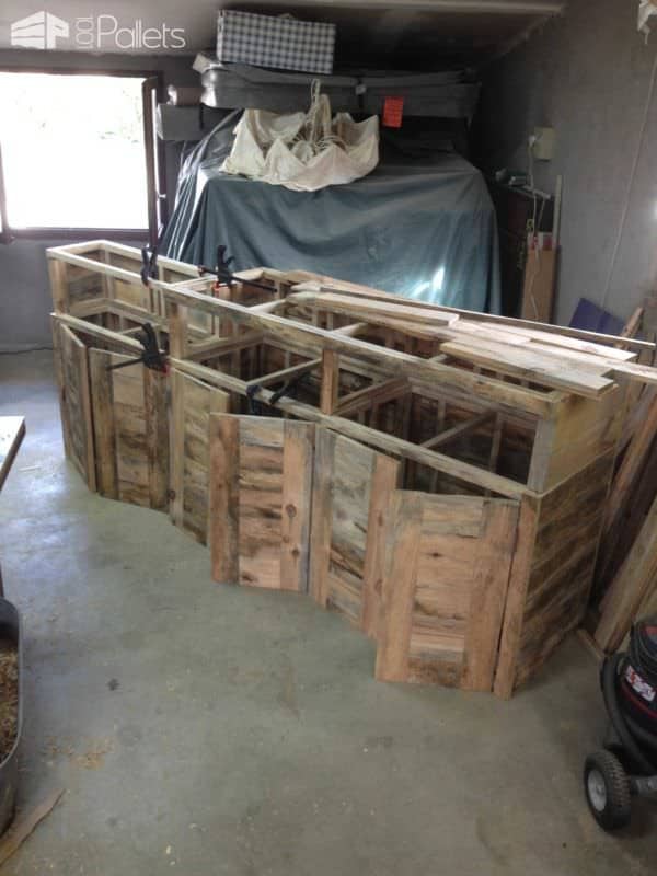 Pallet Reception Counter Pallet Bars Pallet Reception Counter Pallet Bars