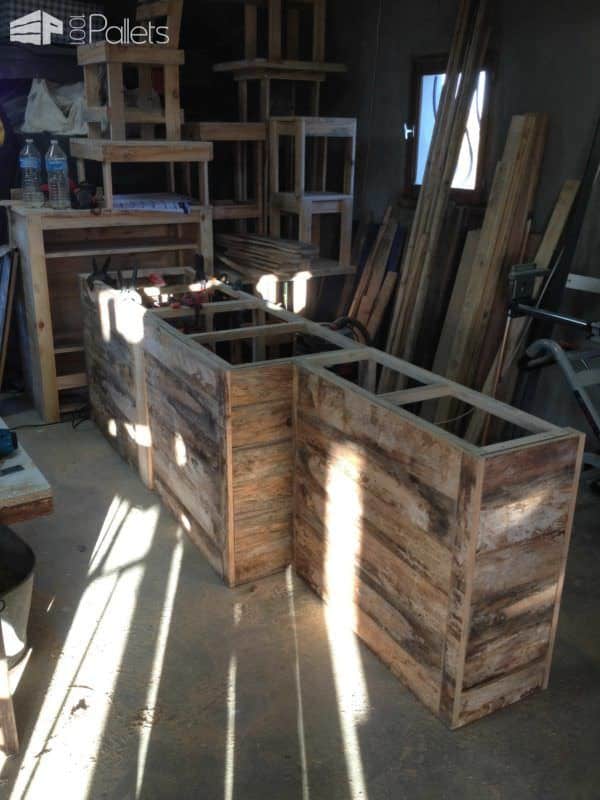 Pallet Reception Counter Pallet Bars Pallet Reception Counter Pallet Bars