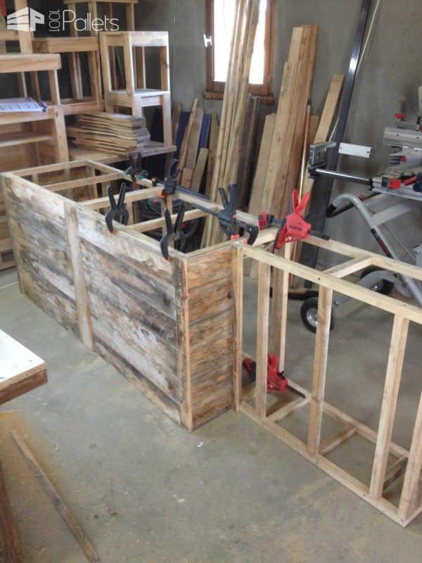Pallet Reception Counter Pallet Bars Pallet Reception Counter Pallet Bars