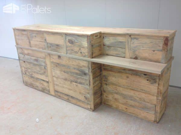 Pallet Reception Counter Pallet Bars Pallet Reception Counter Pallet Bars