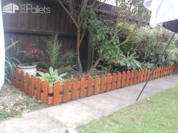 Repurposed Pallets Into Fence Pallet Fences 