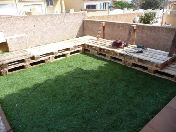 Complete Pallet Garden Set Lounges & Garden Sets 
