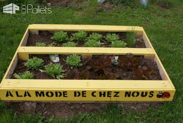 Pallet As Mini Planters / Mini Potager En Palettes Pallet Planters & Compost Bins Pallet As Mini Planters / Mini Potager En Palettes Pallet Planters & Compost Bins