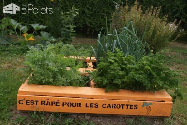 Pallet As Mini Planters / Mini Potager En Palettes Pallet Planters & Compost Bins Pallet As Mini Planters / Mini Potager En Palettes Pallet Planters & Compost Bins