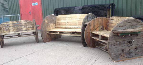 Pallet & Cable Drum Benches Pallet Benches, Pallet Chairs & Stools Pallet & Cable Drum Benches Pallet Benches, Pallet Chairs & Stools