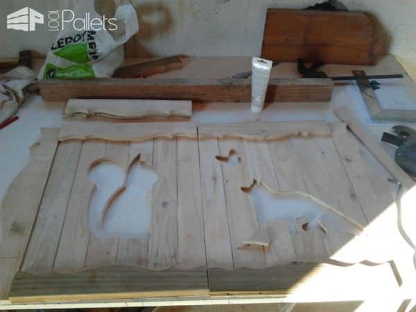 Puertas Para La Casita Del Butano / Upcycled Pallet Door Pallet Walls & Pallet Doors Puertas Para La Casita Del Butano / Upcycled Pallet Door Pallet Walls & Pallet Doors