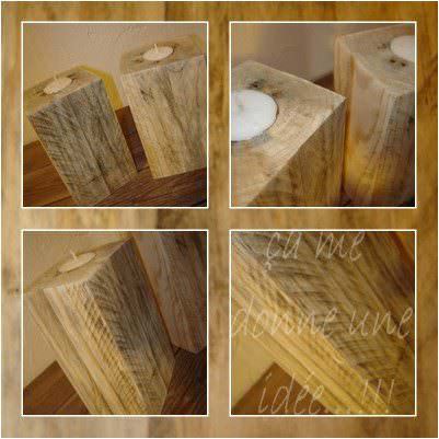 Bougeoir Pieds De Palette / Pallet Blocks Into Candle Holders Pallet Candle Holders Bougeoir Pieds De Palette / Pallet Blocks Into Candle Holders Pallet Candle Holders