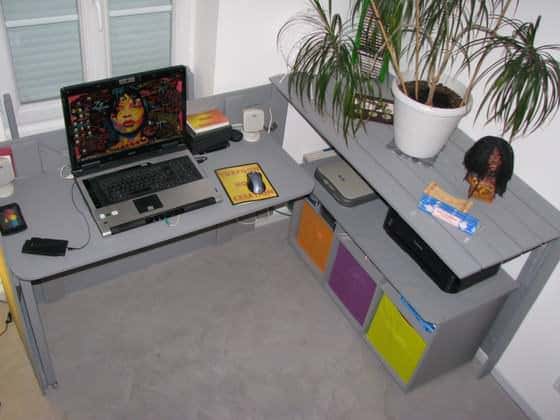 Pallet Hidden Desk / Bureau Caché En Palettes Recyclées DIY Pallet Tutorials Pallet Desks & Pallet Tables Pallet Hidden Desk / Bureau Caché En Palettes Recyclées DIY Pallet Tutorials Pallet Desks & Pallet Tables