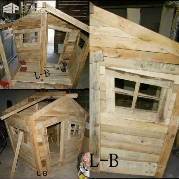 La Cabane Des Enfants / Pallet Kid’s Hut Pallet Sheds, Cabins, Huts & Playhouses La Cabane Des Enfants / Pallet Kid’s Hut Pallet Sheds, Cabins, Huts & Playhouses