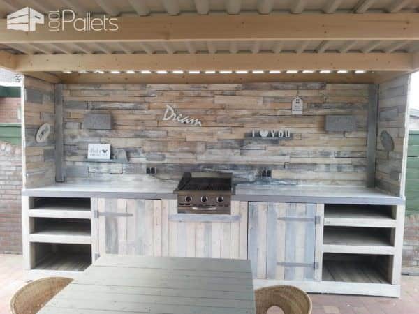 Must-see Pallet Outdoor Dream Kitchen Pallet Bars Must-see Pallet Outdoor Dream Kitchen Pallet Bars