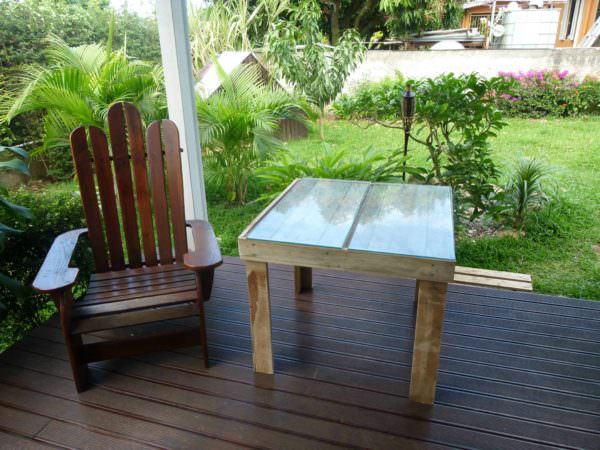 Pallet Adirondak Chair & Its Table Pallet Benches, Pallet Chairs & Stools 
