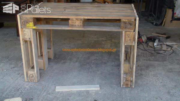 Pallet Workbench Pallet Desks & Pallet Tables 