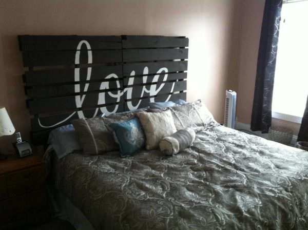 Upcycled Pallet Bed Headboard Pallet Beds, Pallet Headboards & Frames 