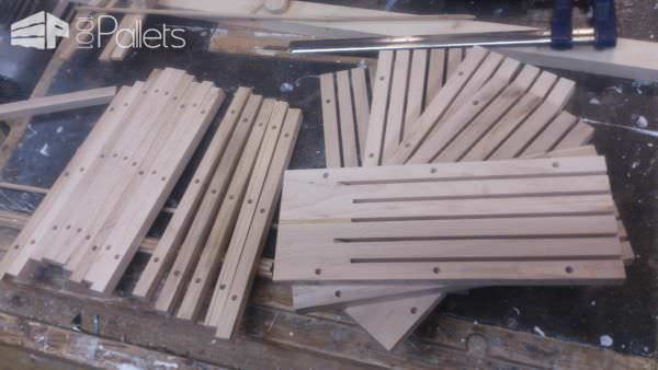 Beech Knife Block From Single-use Pallets Pallet Desks & Pallet Tables Beech Knife Block From Single-use Pallets Pallet Desks & Pallet Tables