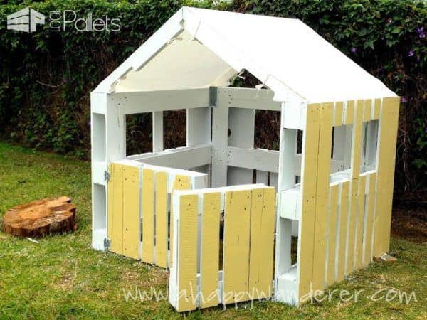 Charming, Inspired Pallet Kids Playhouse Fun Pallet Crafts for Kids Pallet Sheds, Cabins, Huts & Playhouses Charming, Inspired Pallet Kids Playhouse Fun Pallet Crafts for Kids Pallet Sheds, Cabins, Huts & Playhouses
