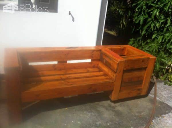 Pallet Combo: Garden Bench & Planter Pallet Benches, Pallet Chairs & Stools Pallet Planters & Compost Bins 