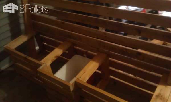 Pallet Outdoor Bench Pallet Benches, Pallet Chairs & Stools Pallet Boxes & Chests 