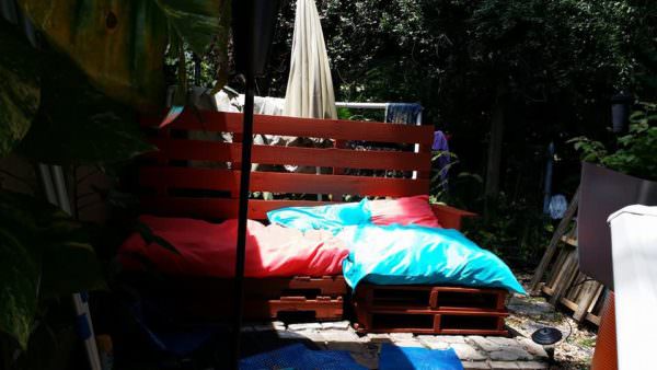 Pallet Outdoor Lounger Lounges & Garden Sets Pallet Outdoor Lounger Lounges & Garden Sets