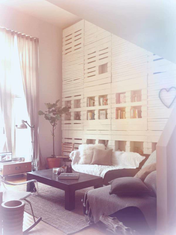 Brooklyn Kinda Home Pallet Bookcases & Bookshelves Pallet Walls & Pallet Doors Brooklyn Kinda Home Pallet Bookcases & Bookshelves Pallet Walls & Pallet Doors