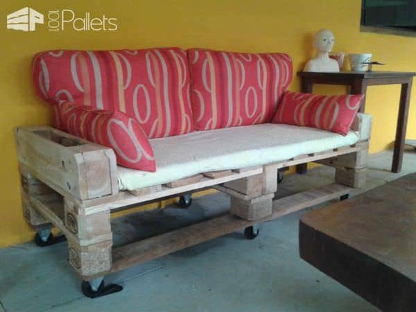 Canapé De Jardin En Palettes / Pallets Garden Sofa Pallet Sofas & Couches Canapé De Jardin En Palettes / Pallets Garden Sofa Pallet Sofas & Couches