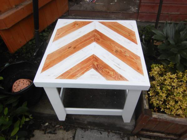 Conservetry / Side Pallet Table Pallet Desks & Pallet Tables Conservetry / Side Pallet Table Pallet Desks & Pallet Tables