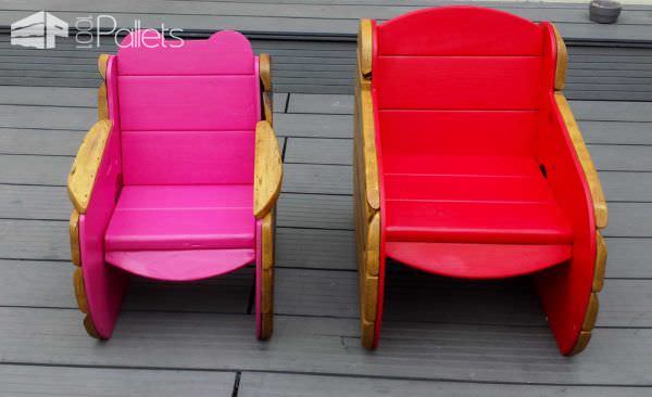 Kids Armchairs In The Garden / Fauteuil D’extérieur Pour Enfants Fun Pallet Crafts for Kids Pallet Benches, Pallet Chairs & Stools Kids Armchairs In The Garden / Fauteuil D’extérieur Pour Enfants Fun Pallet Crafts for Kids Pallet Benches, Pallet Chairs & Stools