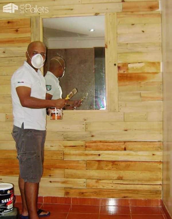 Pallets Wall Decoration Pallet Walls & Pallet Doors Pallets Wall Decoration Pallet Walls & Pallet Doors