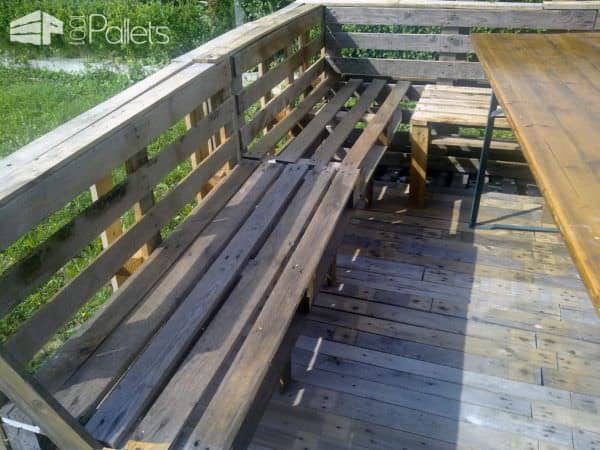 Terrace Deck Made Out Of Repurposed Pallets Pallet Floors & Decks Pallet Terraces & Pallet Patios Terrace Deck Made Out Of Repurposed Pallets Pallet Floors & Decks Pallet Terraces & Pallet Patios