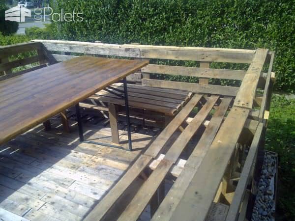 Terrace Deck Made Out Of Repurposed Pallets Pallet Floors & Decks Pallet Terraces & Pallet Patios Terrace Deck Made Out Of Repurposed Pallets Pallet Floors & Decks Pallet Terraces & Pallet Patios