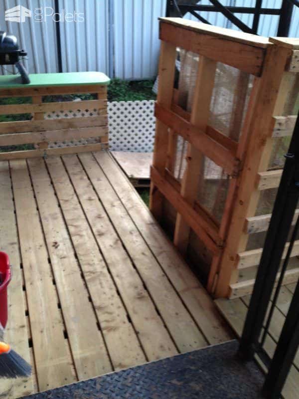 Outdoor Deck Made Out Of Pallets Pallet Terraces & Pallet Patios Outdoor Deck Made Out Of Pallets Pallet Terraces & Pallet Patios