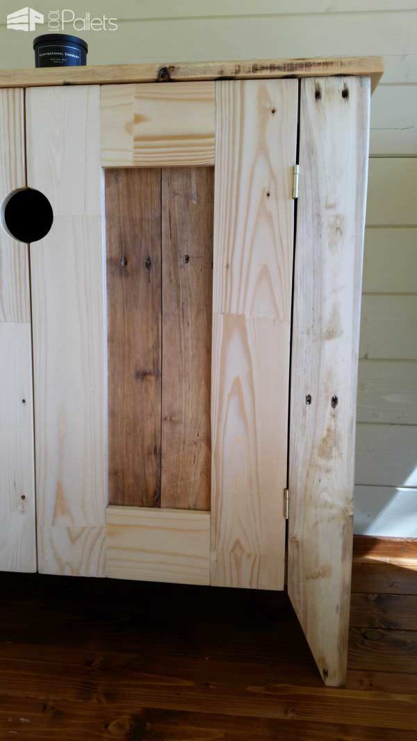 Upcycled Timber / Pallet Into Cabinet Pallet Cabinets & Wardrobes Upcycled Timber / Pallet Into Cabinet Pallet Cabinets & Wardrobes