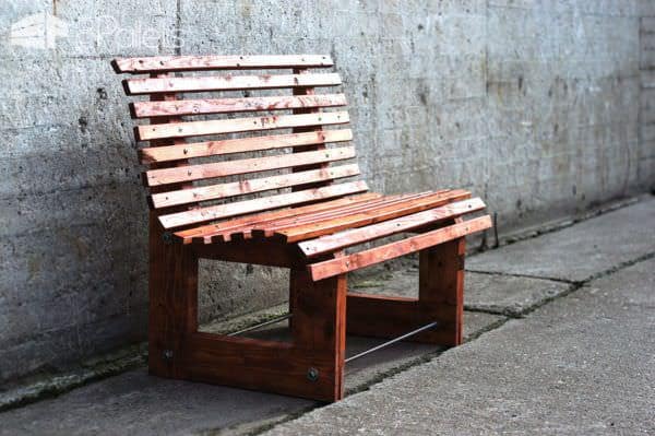 Ergonomic Pallet Seat: Kesselbench Pallet Benches, Pallet Chairs & Stools Ergonomic Pallet Seat: Kesselbench Pallet Benches, Pallet Chairs & Stools