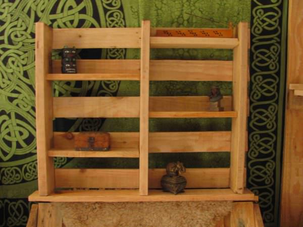 Etagère En Bois De Palette / Pallet Shelves Pallet Shelves & Pallet Coat Hangers 